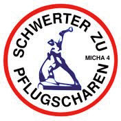 Logo Schwerter zu Pflugscharen